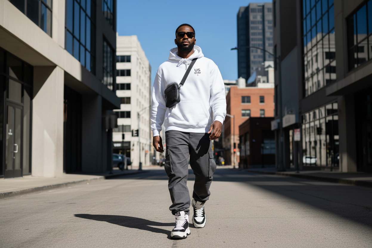 Hoodie Urban Daytime Editorial